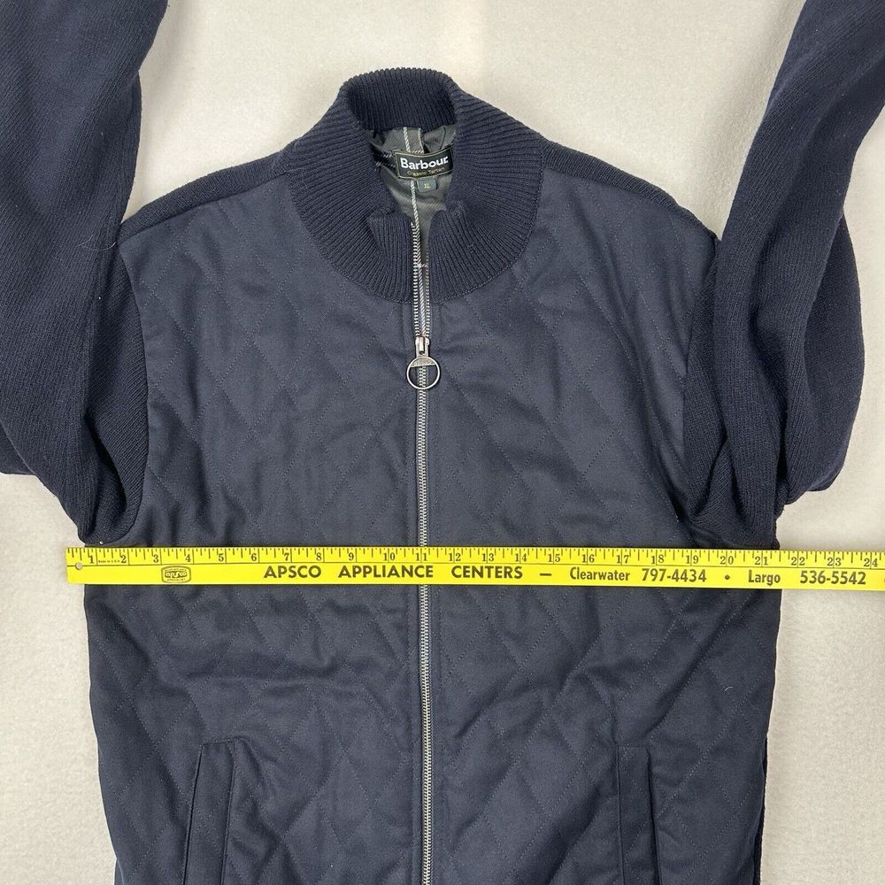Barbour Dark Blue Quilted Vest - Picture 8 of 10